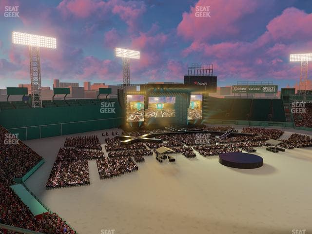 Fenway Park - Section Aura Club 4 Seat View