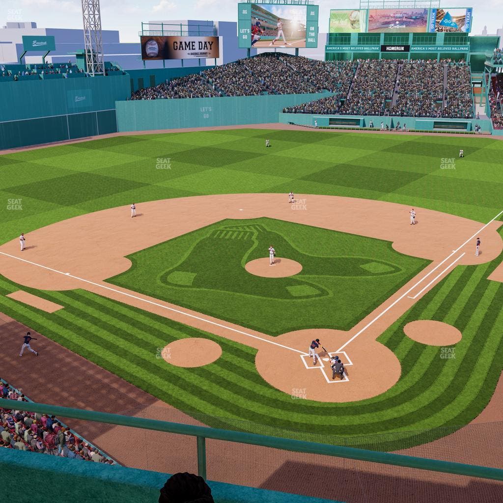 Fenway Park - Section Aura Club 4 Seat View