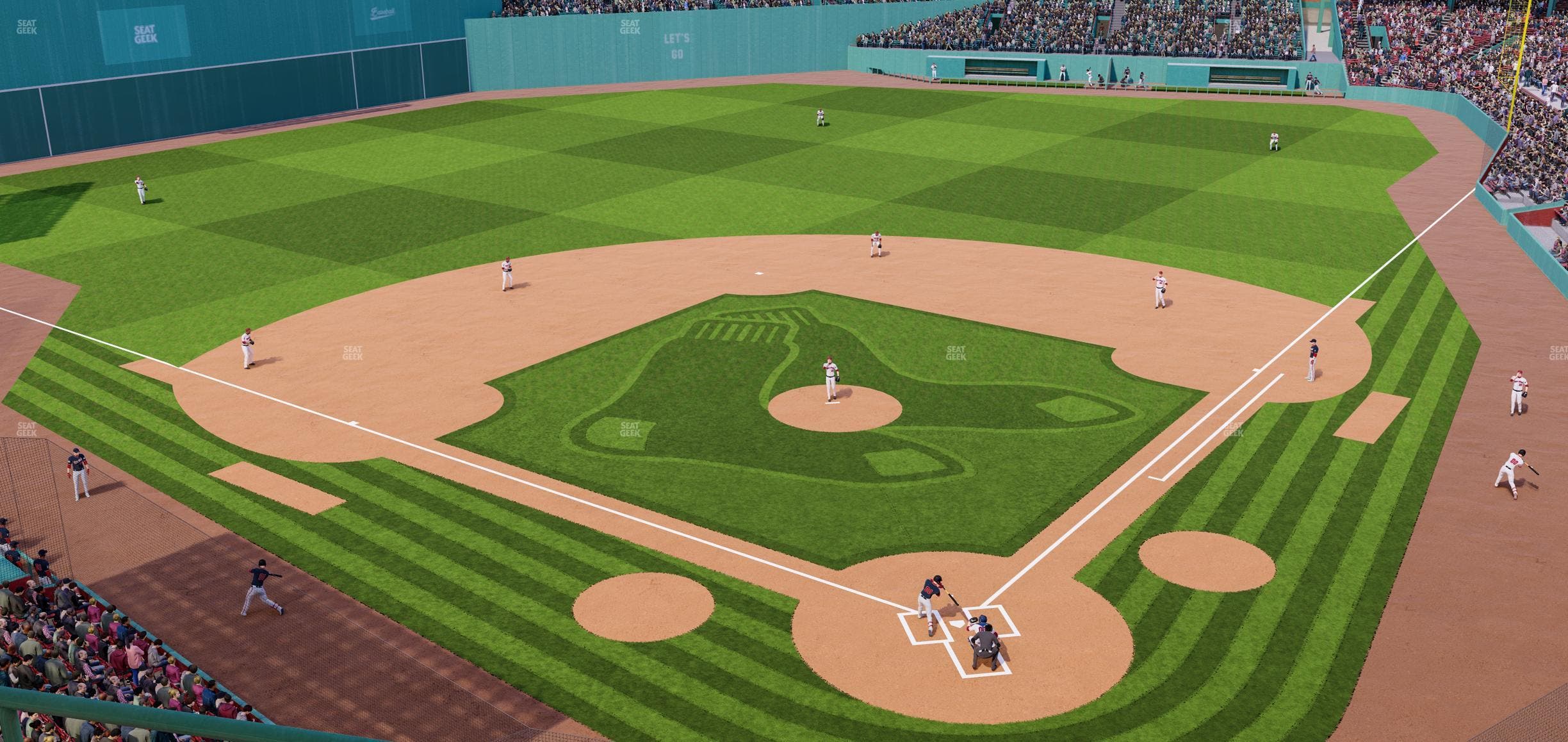 Fenway Park - Section Aura Club 4 Seat View