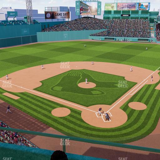 Fenway Park - Section Aura Club 4 Seat View