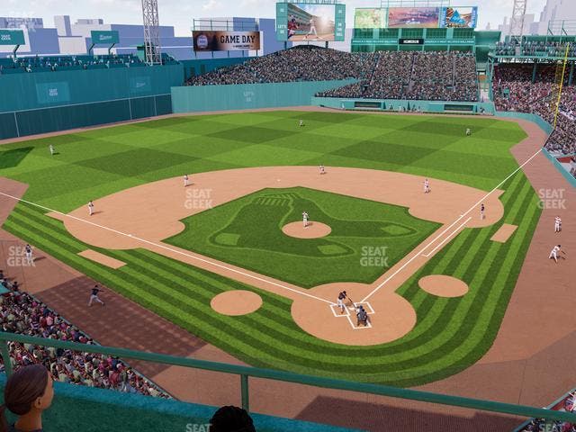 Fenway Park - Section Aura Club 4 Seat View