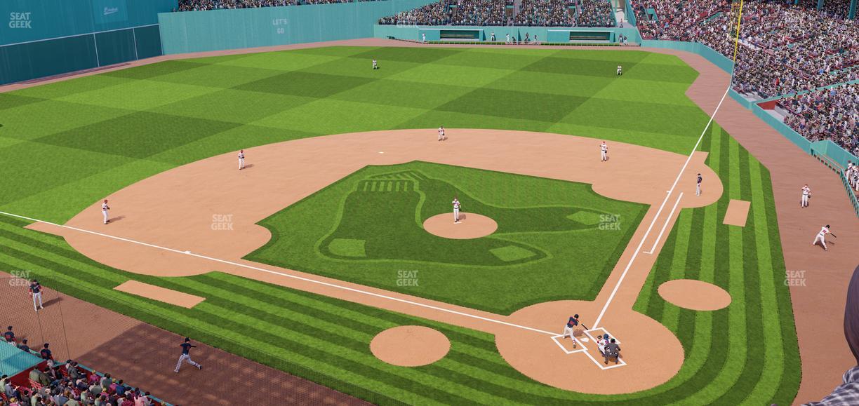 Fenway Park - Section Aura Club 5 Seat View