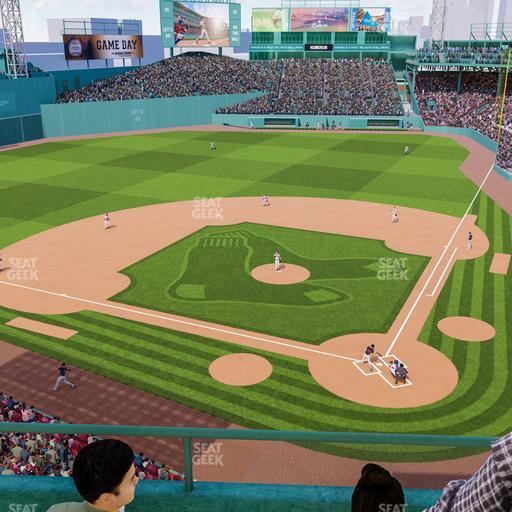Fenway Park - Section Aura Club 5 Seat View