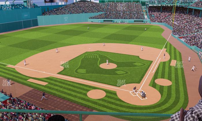 Fenway Park - Section Aura Club 5 Seat View