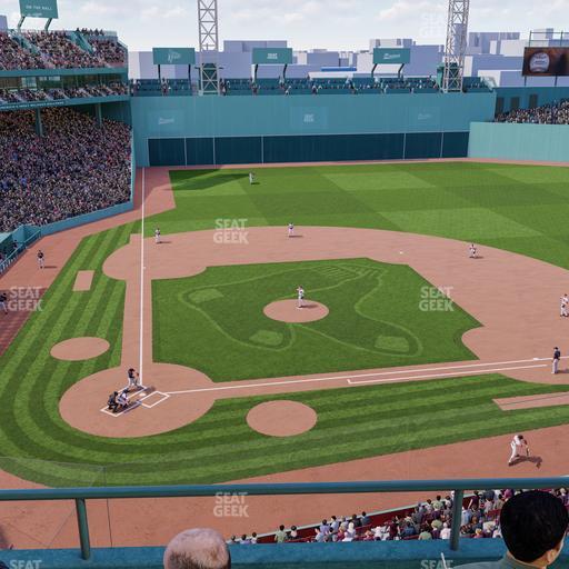 Fenway Park - Section Aura Pavilion 1 Seat View