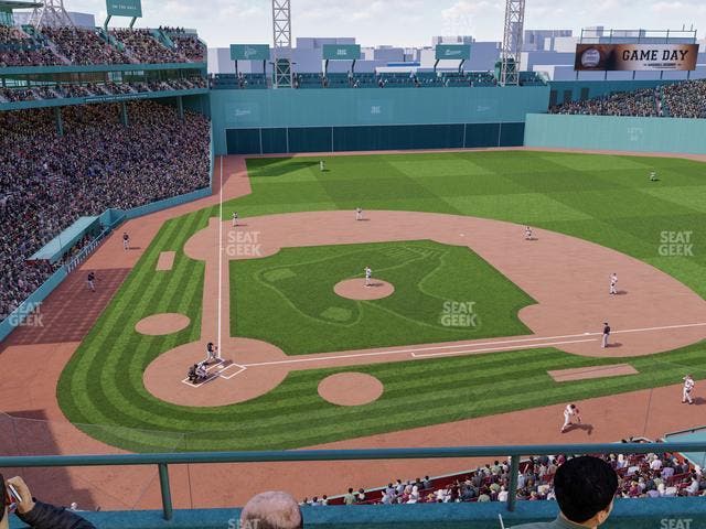 Fenway Park - Section Aura Pavilion 1 Seat View