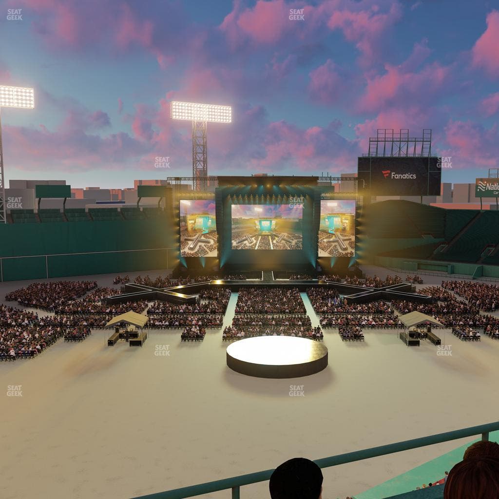 Fenway Park - Section Aura Pavilion 1 Seat View