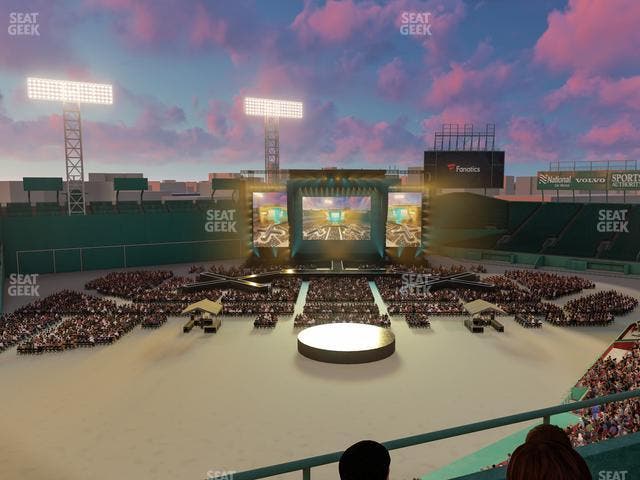 Fenway Park - Section Aura Pavilion 1 Seat View