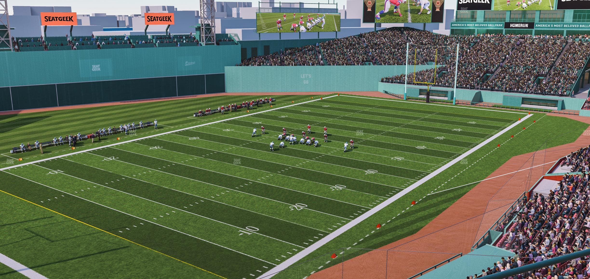Fenway Park - Section Aura Pavilion 1 Seat View