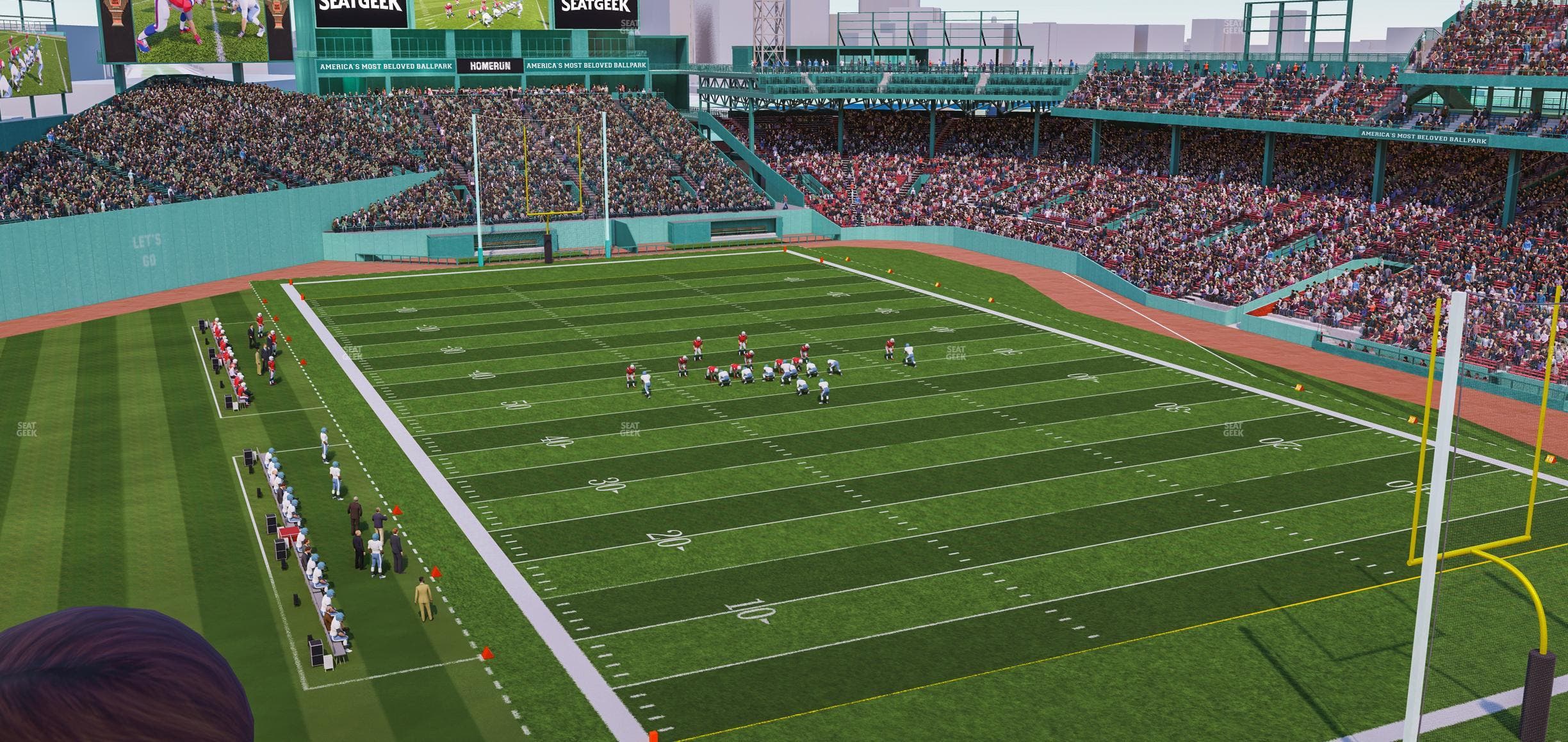 Fenway Park - Section Aura Pavilion 10 Seat View