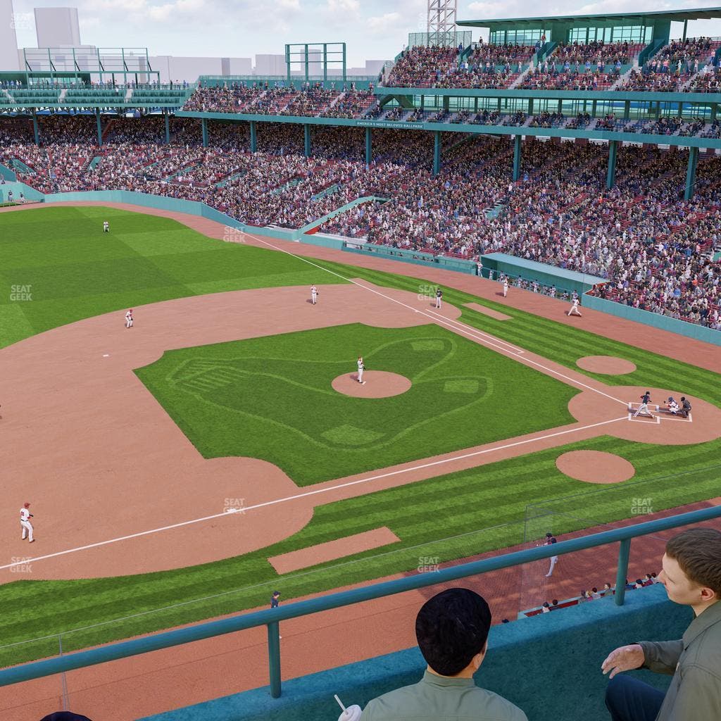 Fenway Park - Section Aura Pavilion 10 Seat View