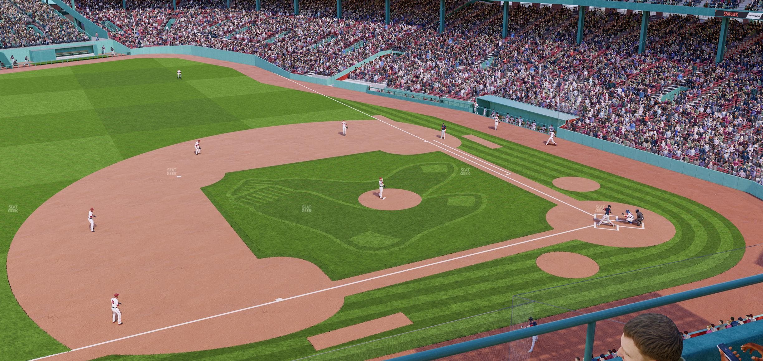 Fenway Park - Section Aura Pavilion 10 Seat View