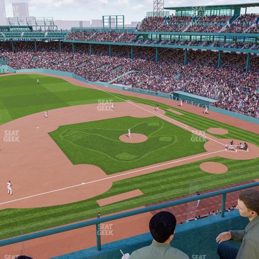 Fenway Park - Section Aura Pavilion 10 Seat View