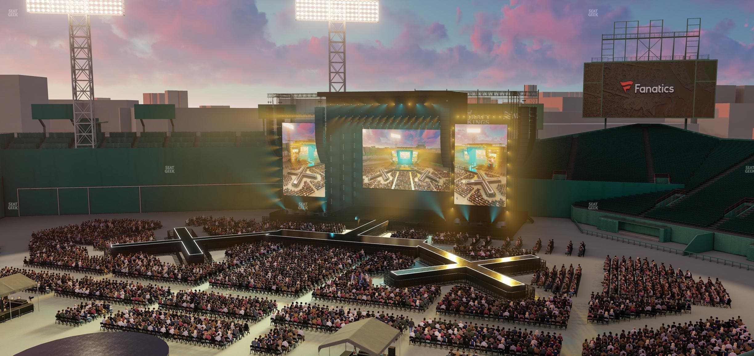 Fenway Park - Section Aura Pavilion 11 Seat View