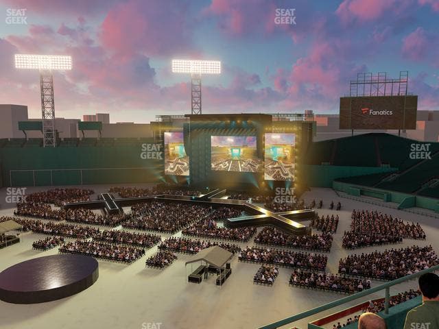 Fenway Park - Section Aura Pavilion 11 Seat View