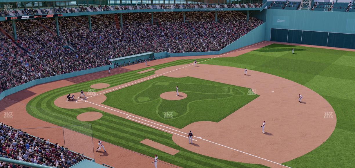 Fenway Park - Section Aura Pavilion 11 Seat View