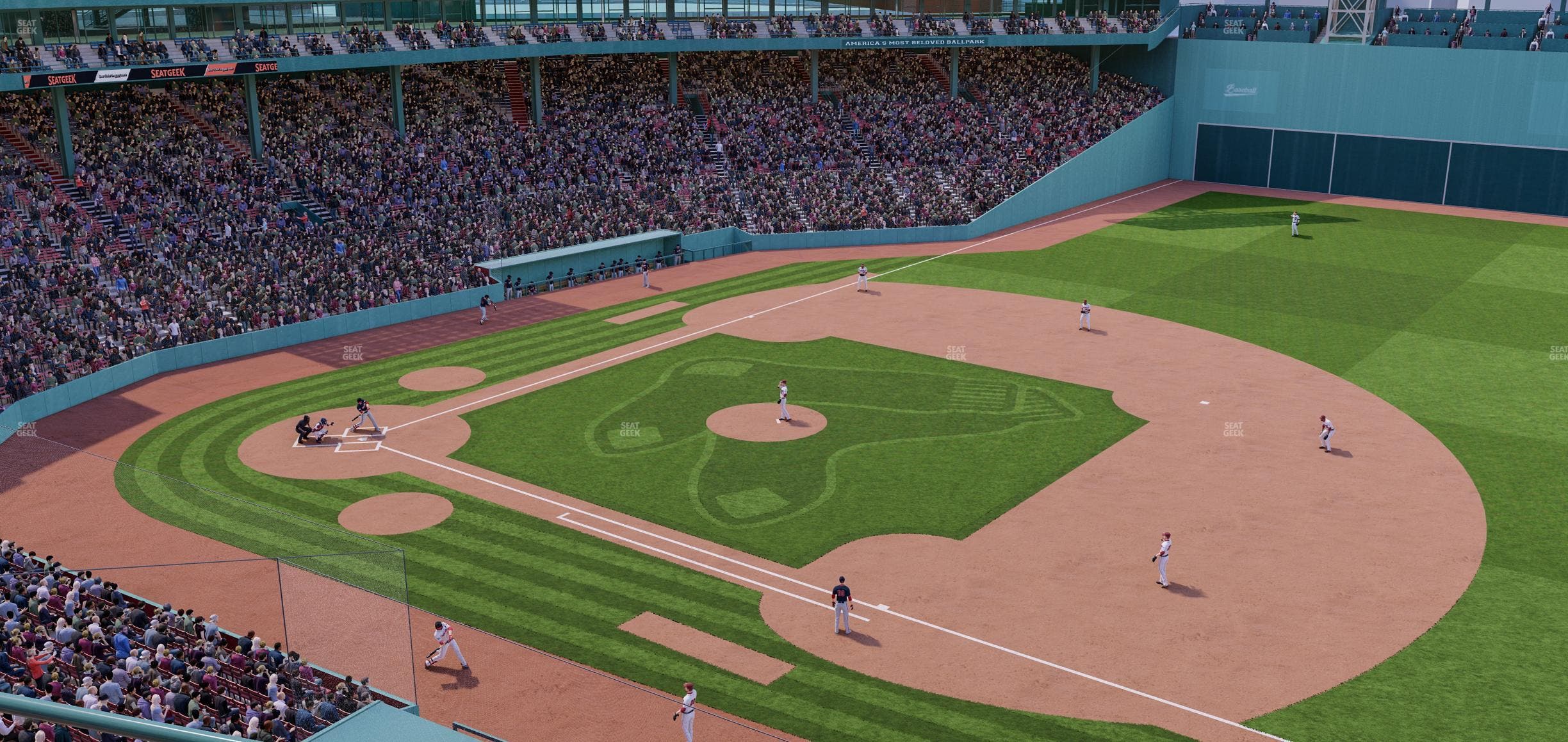 Fenway Park - Section Aura Pavilion 11 Seat View