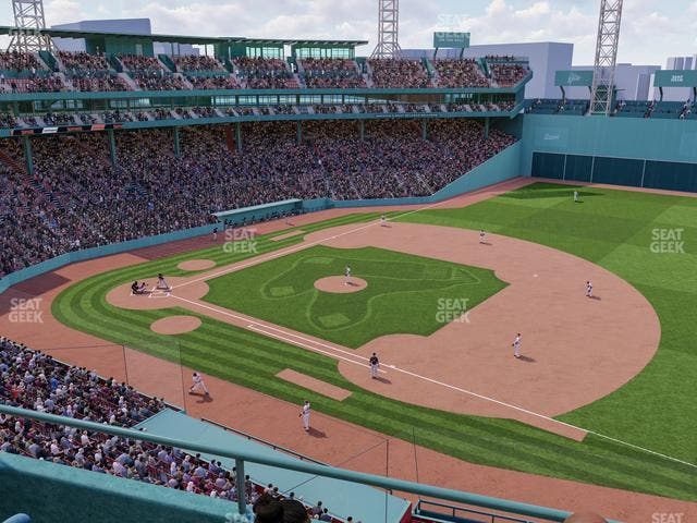 Fenway Park - Section Aura Pavilion 11 Seat View