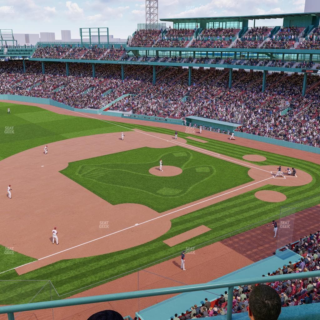 Fenway Park - Section Aura Pavilion 12 Seat View
