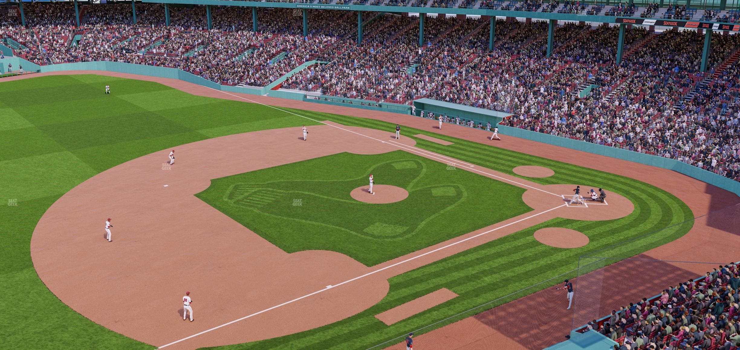 Fenway Park - Section Aura Pavilion 12 Seat View