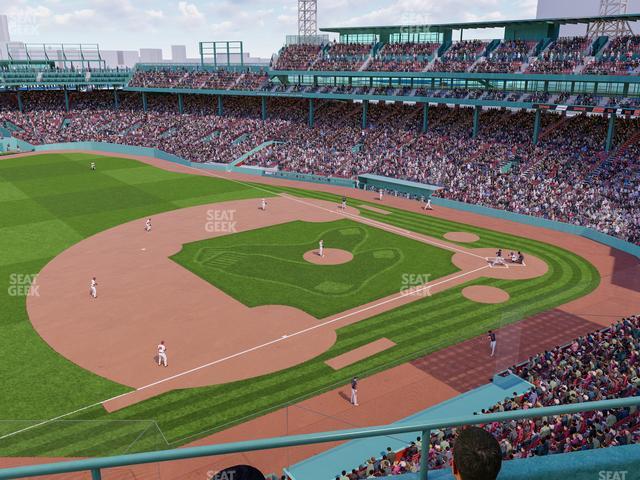 Fenway Park - Section Aura Pavilion 12 Seat View Fenway Park - Section Aura Pavilion 12 Seat View
