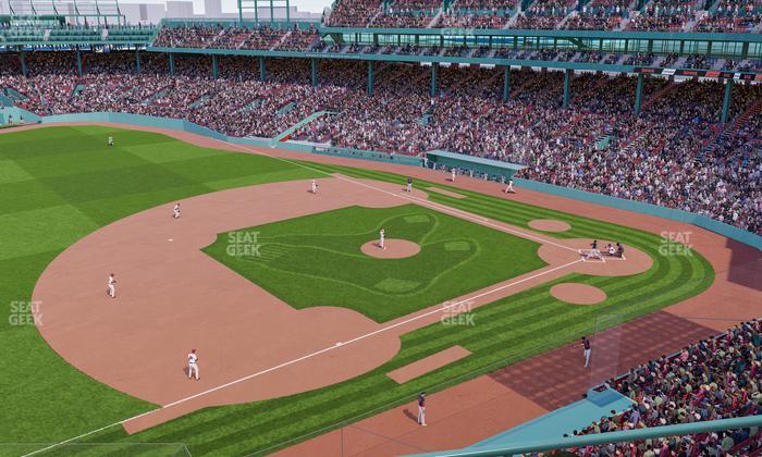 Fenway Park - Section Aura Pavilion 12 Seat View