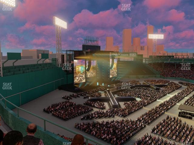 Fenway Park - Section Aura Pavilion 12 Seat View