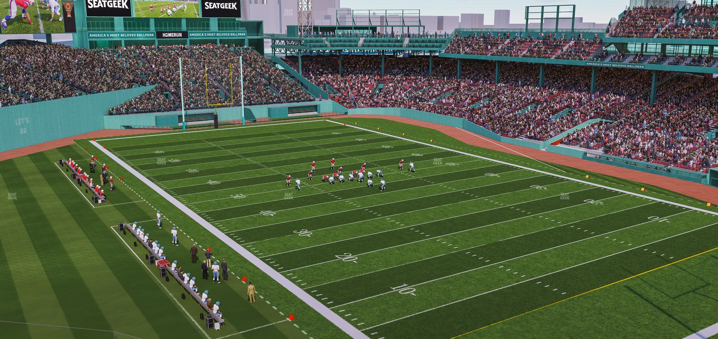Fenway Park - Section Aura Pavilion 12 Seat View