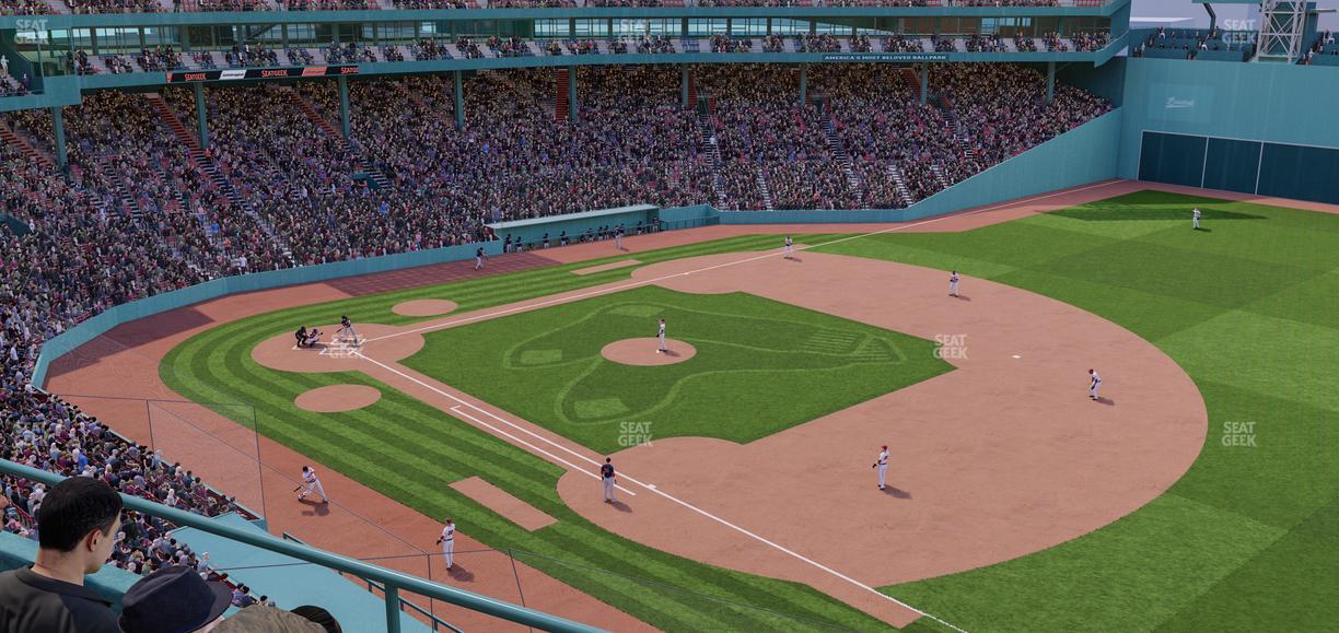 Fenway Park - Section Aura Pavilion 13 Seat View