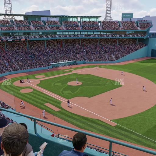 Fenway Park - Section Aura Pavilion 13 Seat View