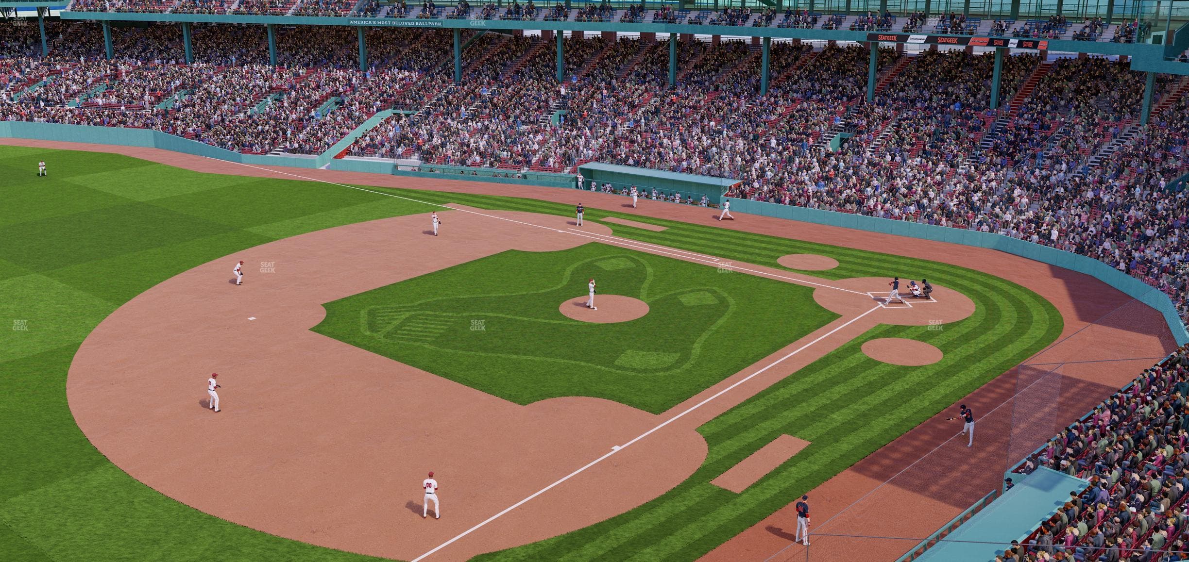 Fenway Park - Section Aura Pavilion 14 Seat View