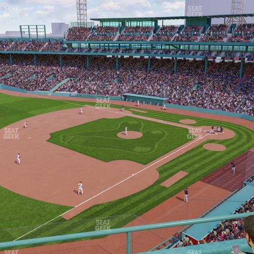 Fenway Park - Section Aura Pavilion 14 Seat View