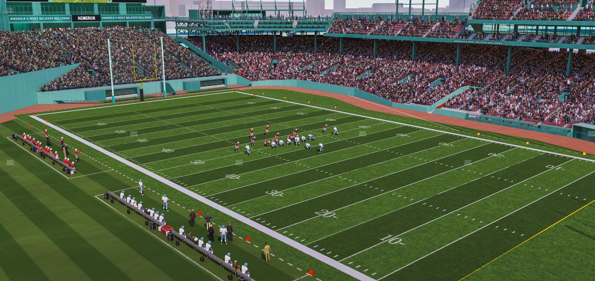 Fenway Park - Section Aura Pavilion 14 Seat View