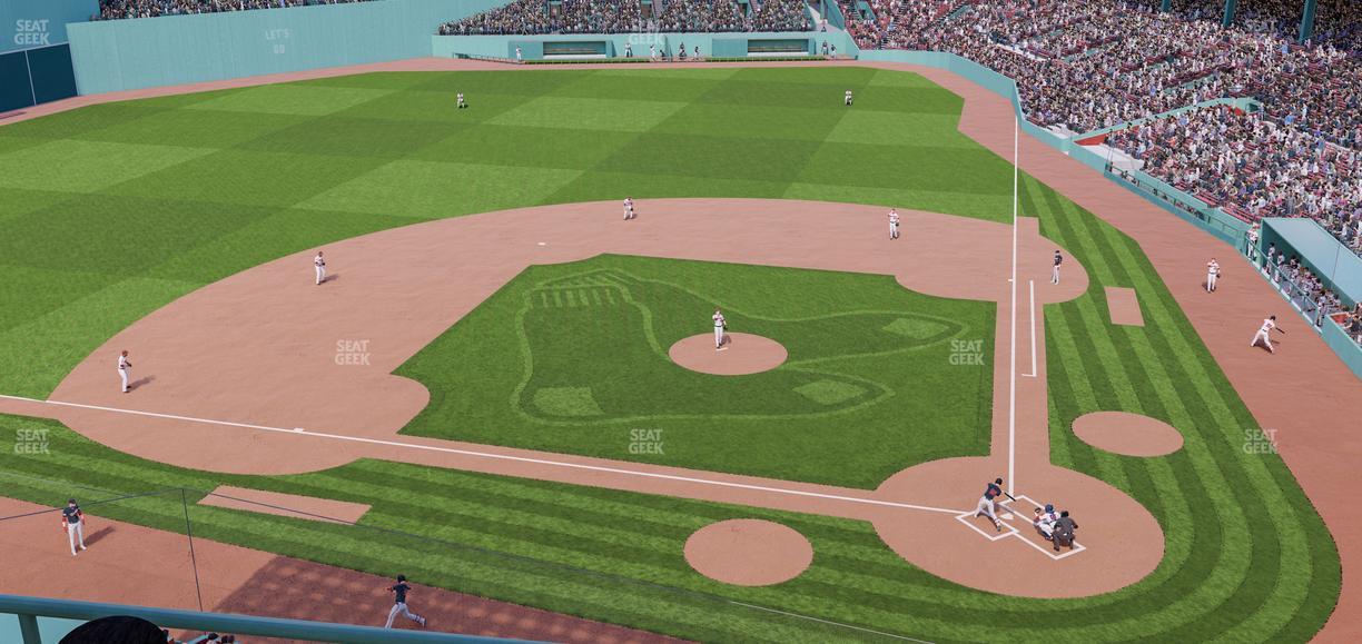 Fenway Park - Section Aura Pavilion 2 Seat View
