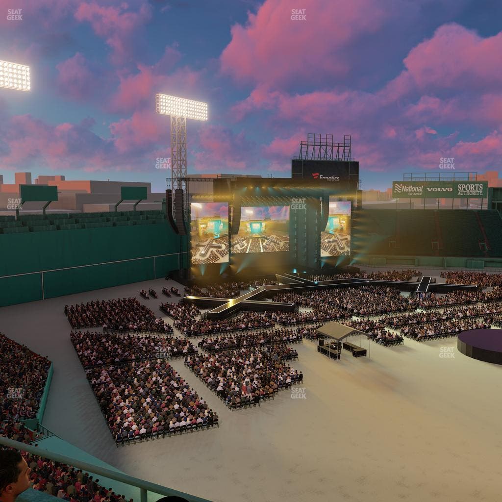 Fenway Park - Section Aura Pavilion 2 Seat View