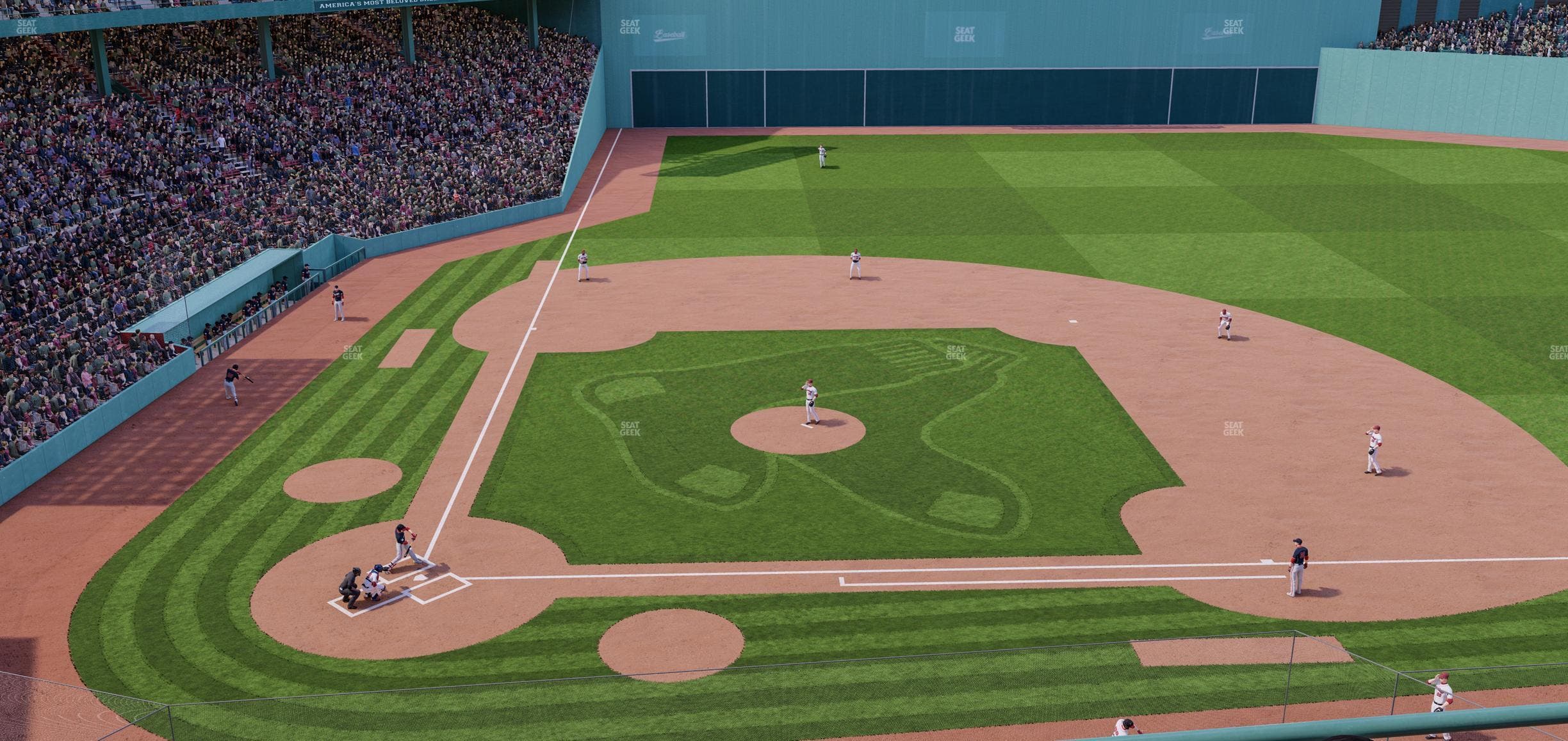 Fenway Park - Section Aura Pavilion 3 Seat View