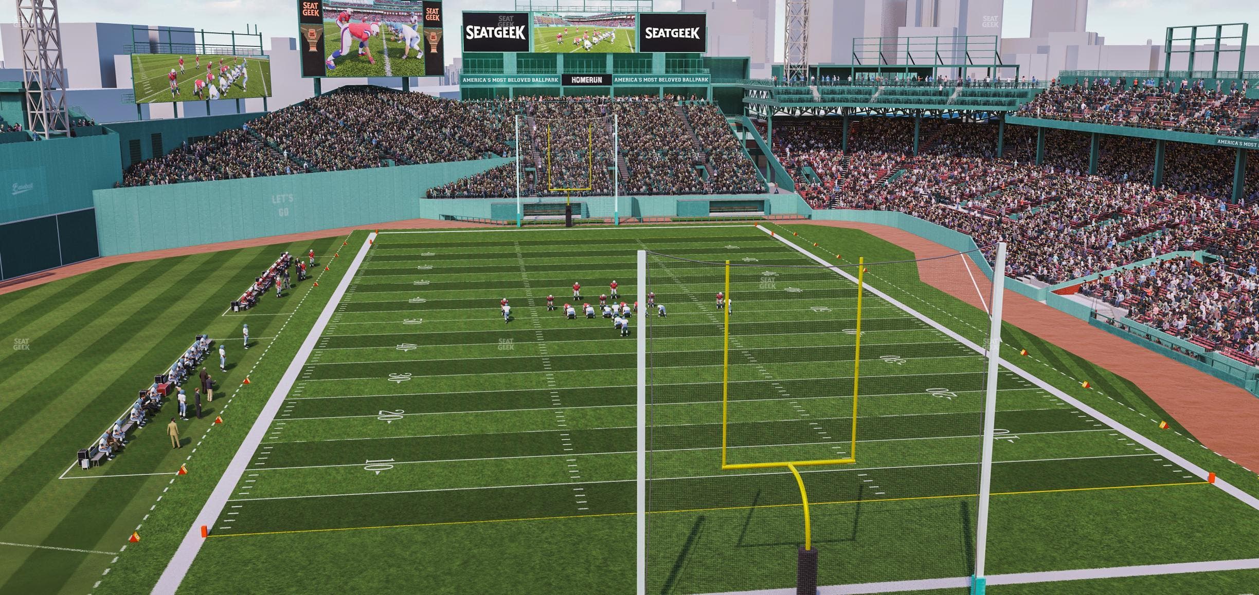 Fenway Park - Section Aura Pavilion 4 Seat View