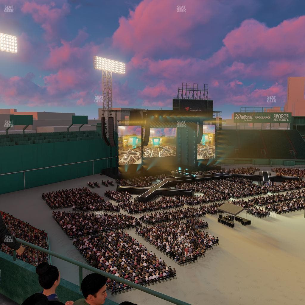 Fenway Park - Section Aura Pavilion 4 Seat View