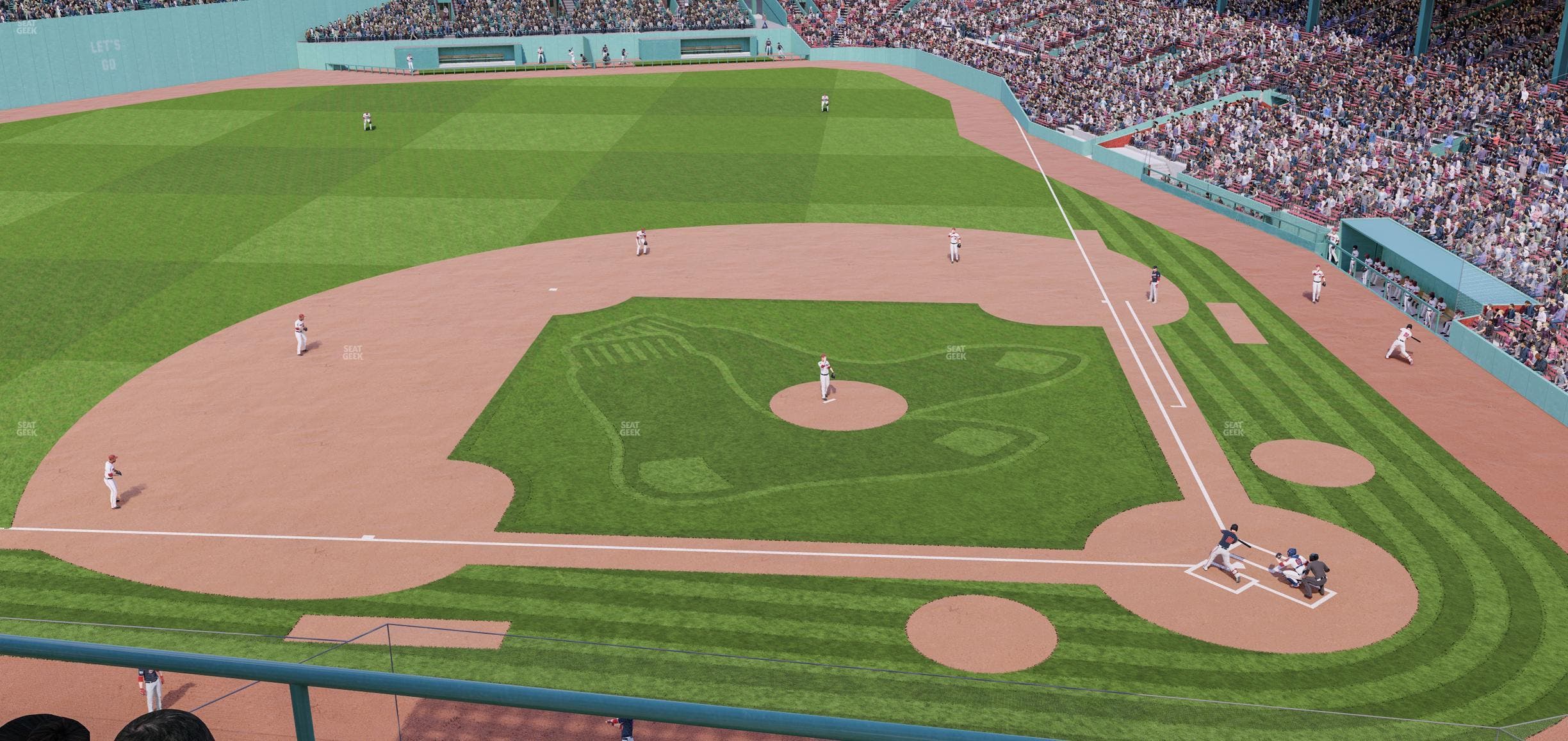 Fenway Park - Section Aura Pavilion 4 Seat View