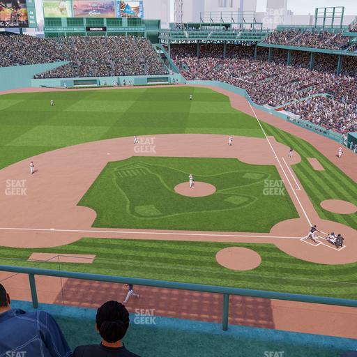 Fenway Park - Section Aura Pavilion 4 Seat View