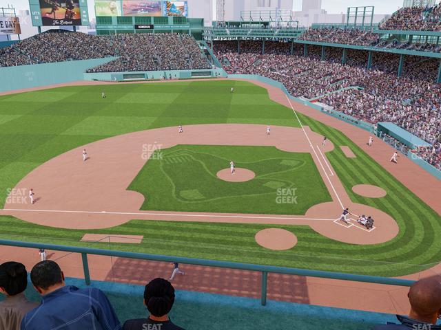 Fenway Park - Section Aura Pavilion 4 Seat View Fenway Park - Section Aura Pavilion 4 Seat View