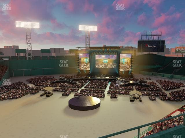 Fenway Park - Section Aura Pavilion 5 Seat View