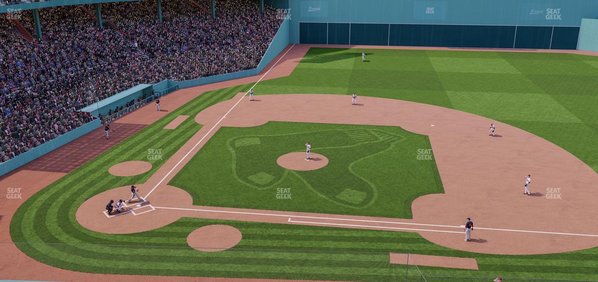 Fenway Park - Section Aura Pavilion 5 Seat View
