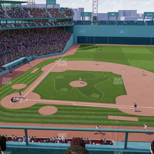 Fenway Park - Section Aura Pavilion 5 Seat View