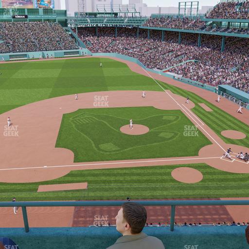 Fenway Park - Section Aura Pavilion 6 Seat View