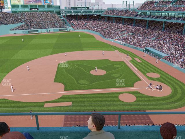 Fenway Park - Section Aura Pavilion 6 Seat View Fenway Park - Section Aura Pavilion 6 Seat View