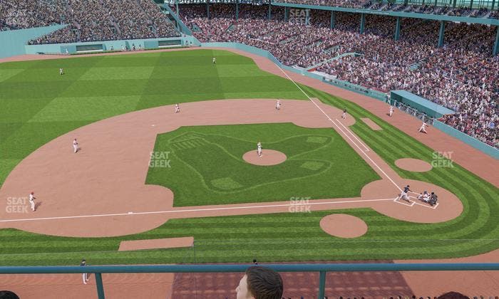 Fenway Park - Section Aura Pavilion 6 Seat View