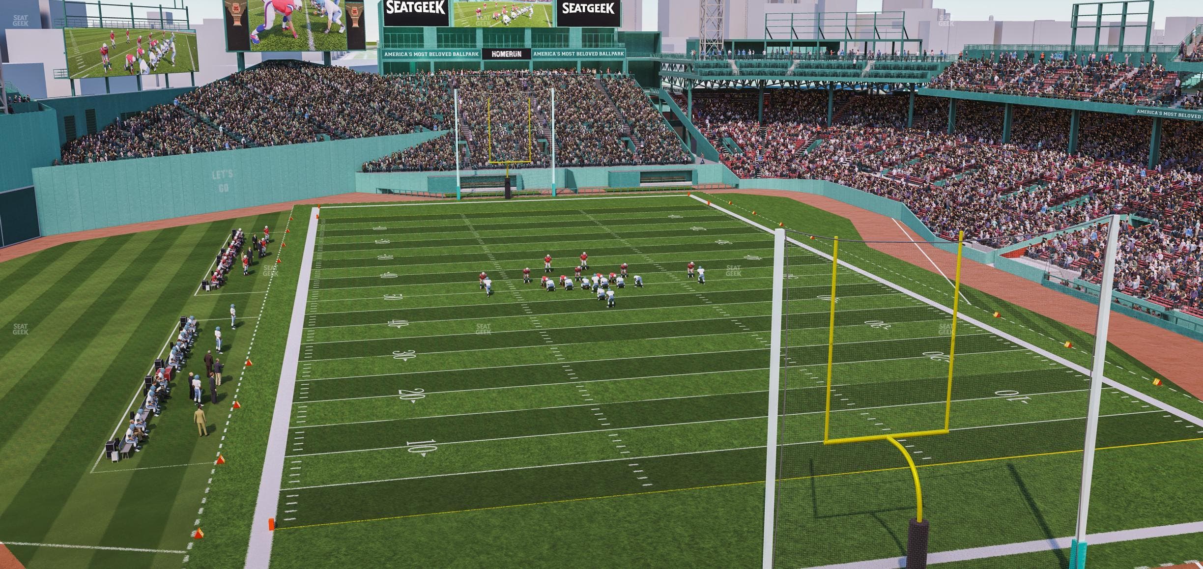 Fenway Park - Section Aura Pavilion 6 Seat View