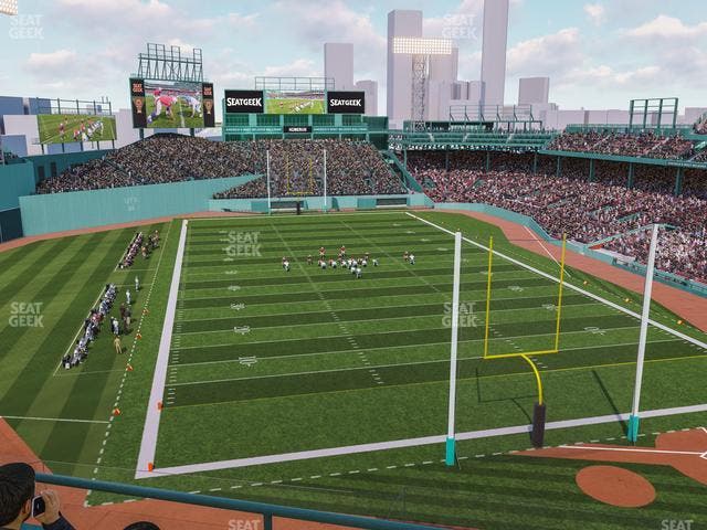 Fenway Park - Section Aura Pavilion 6 Seat View