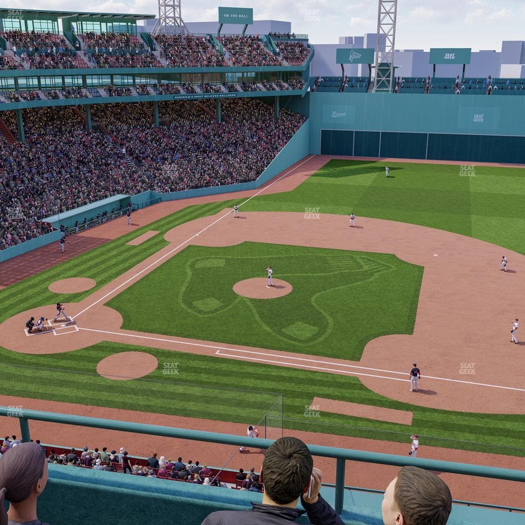 Fenway Park - Section Aura Pavilion 7 Seat View